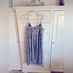 Spaghetti Strapped Micro Pleated Sundress